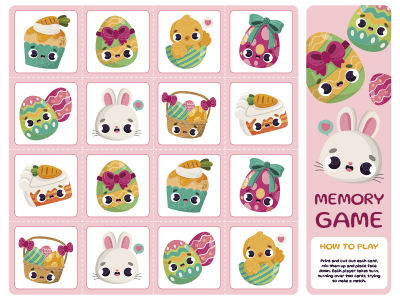 Kart Eşleştirme Oyunları - Hafıza Kartları Görseli